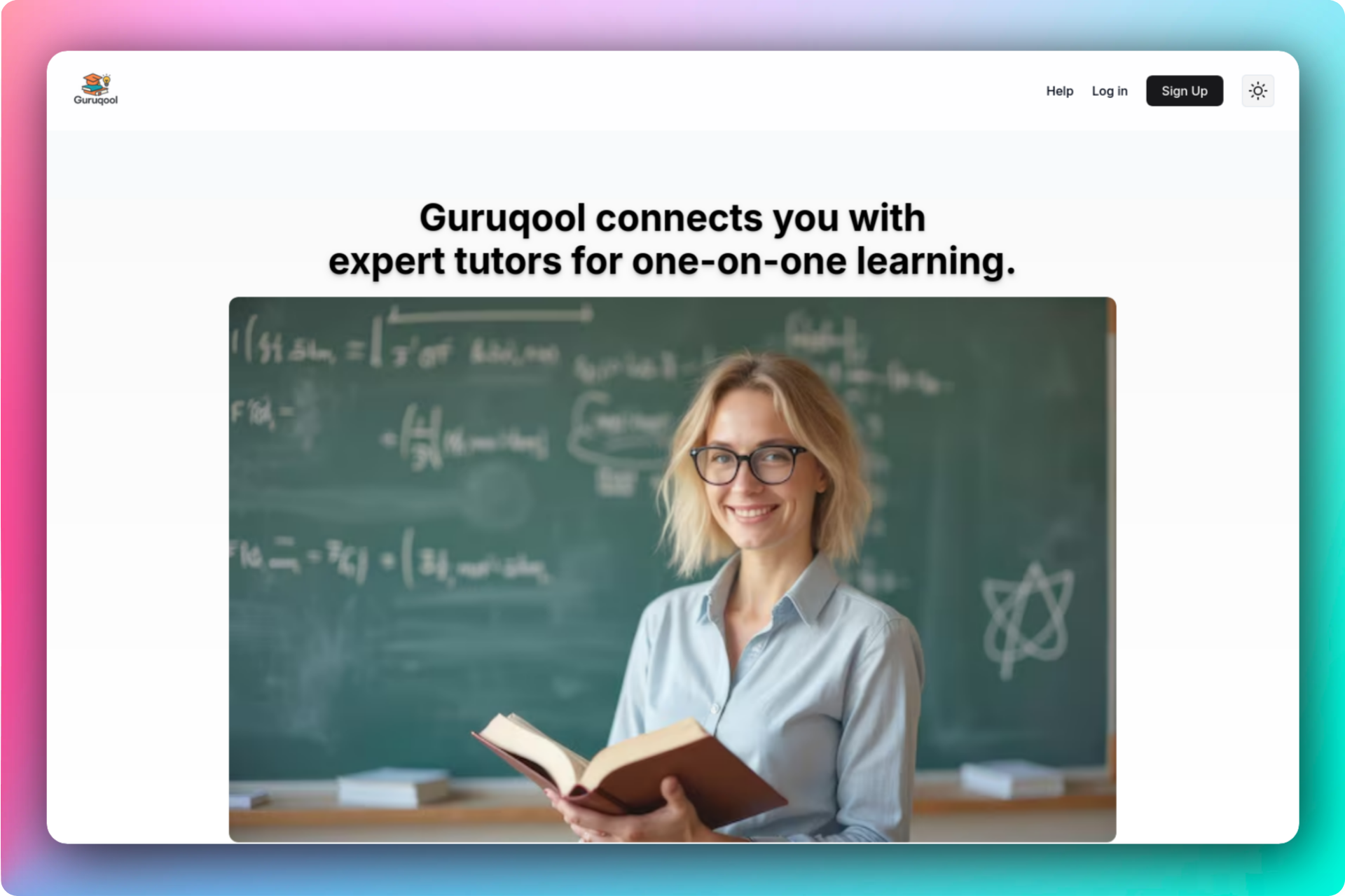 Tutor profile with availability and details